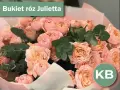 Piękny bukiet róż Julietta, idealny na rocznicę ślubu.