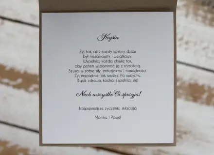 Wzruszające życzenia na 50 urodziny dla koleżanki Krysiu. Niech każdy dzień będzie wyjątkowy, a wszystko sprzyja!