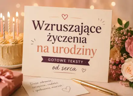 Kochana, wszystkiego najlepszego z okazji urodzin! Wzruszające życzenia na urodziny od serca, z tortem i kwiatami.