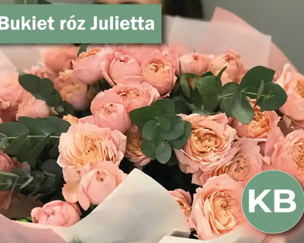 Piękny bukiet róż Julietta, idealny na rocznicę ślubu.